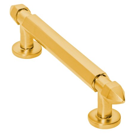 WISDOM STONE Spire Cabinet Pull, 96mm 3 3/4in Center to Center, Brushed Gold 413396GB